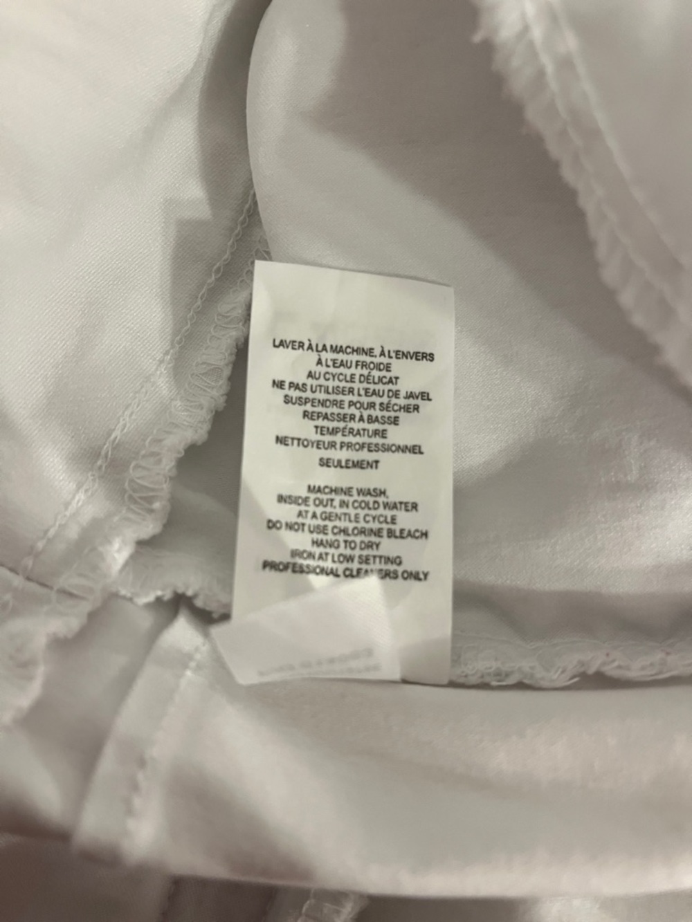 Penningtons White Stretch Capri Pants Size 24 - Picture 10 of 11